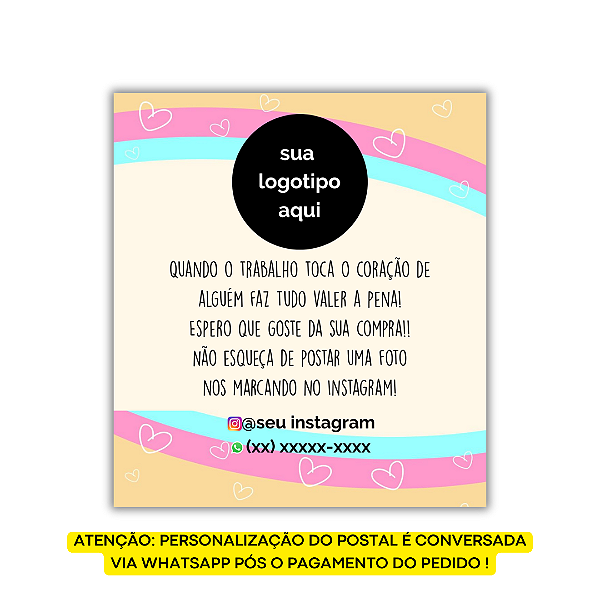 Nº 4 - Postal Personalizado