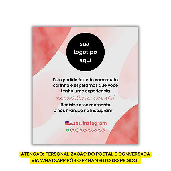 Nº 6 - Postal Personalizado