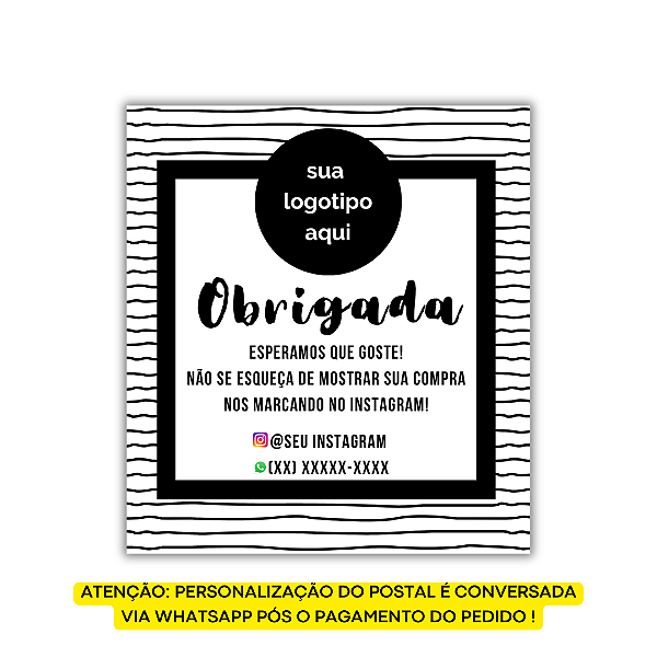Nº 8 - Postal Personalizado