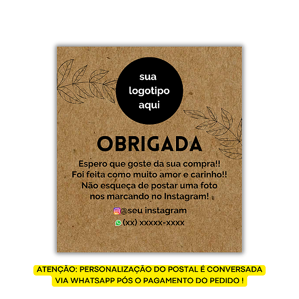 Nº 9 - Postal Personalizado