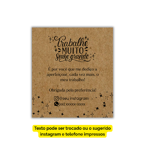 Nº 9 - Postal Personalizado