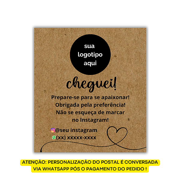 Nº 10 - Postal Personalizado