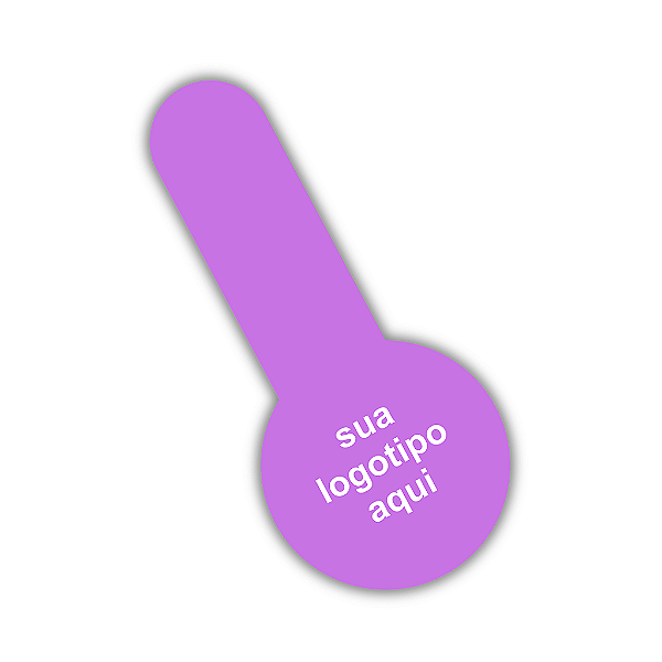 Lacres Com Logotipo 9x4 cm