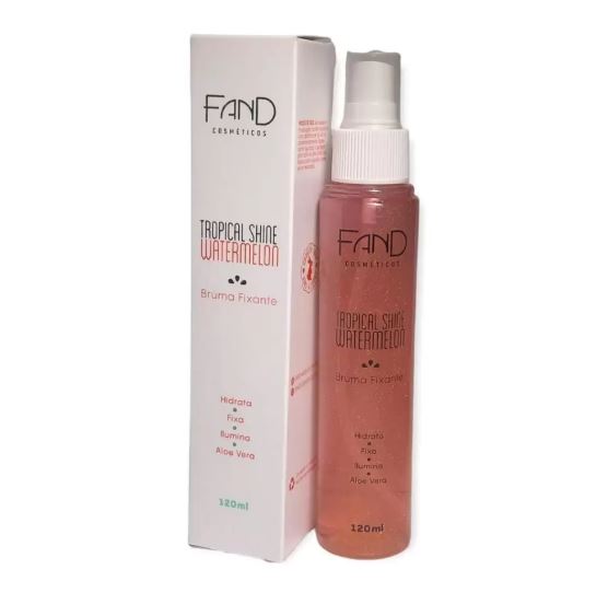 BRUMA FIXANTE TROPICAL SHINE WATERMELON - FAND COSMÉTICOS