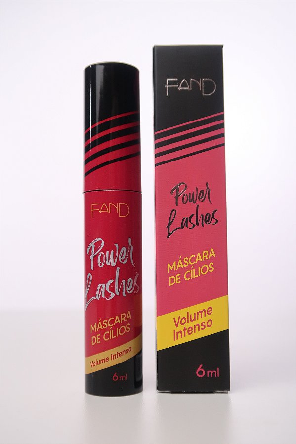 MÁSCARA DE CÍLIOS VOLUME INTENSO 6ML - FAND COSMÉTICOS