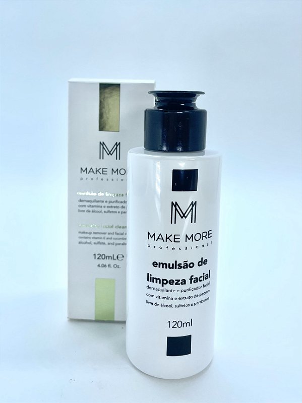 EMULSÃO DE LIMPEZA FACIAL - MAKE MORE