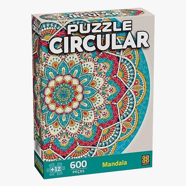 Puzzle 600 peças Mandala