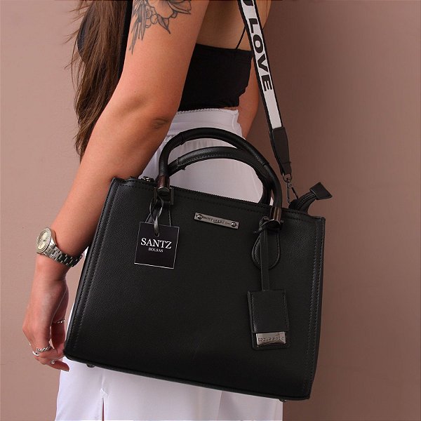 charles and keith black sling bolsa