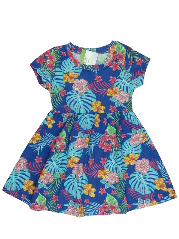 Vestido Floral - Tamanho 2