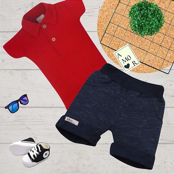 SHORTS MASC. PIETRO 2020 - Azul  - TAMANHOS M AO 3