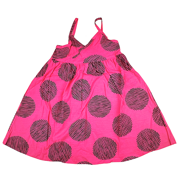 VESTIDO NANAI ROSA NEON  TAMANHO 1 AO 8