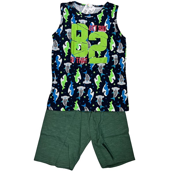 CONJ MASC REGATA PIPA BY KYLY GET RID 82 VERDE