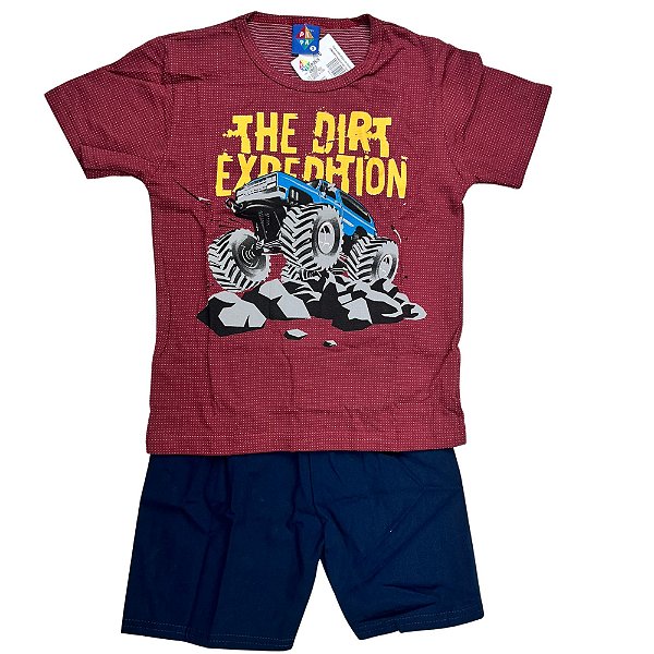 CONJ MASC CAMISETA PIPA BY KYLY THE DIRT EXPEDITION