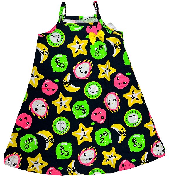 VESTIDO PIPA BY KYLY DE ALCINHA ESTRELAS