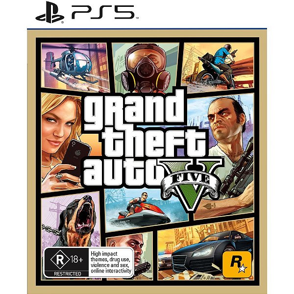 Grand Theft Auto V  PS5 MÍDIA DIGITAL - FireflyGames - BR