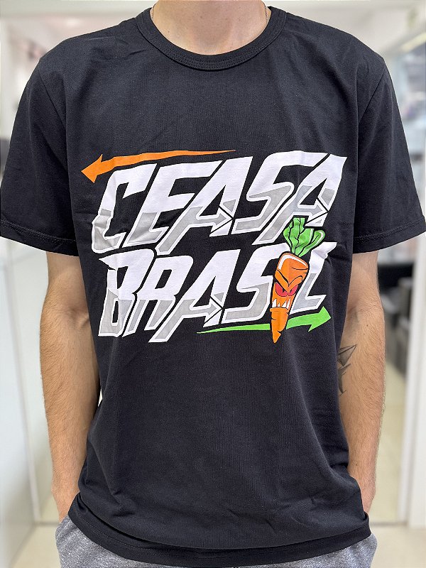 Camiseta Ceasa Brasil - Quem Tem Medo Pula Fora