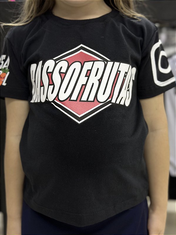 Camiseta Infantil Basso Frutas Original