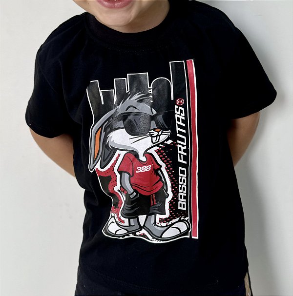 Camiseta Infantil Basso Frutas - Perna Longa