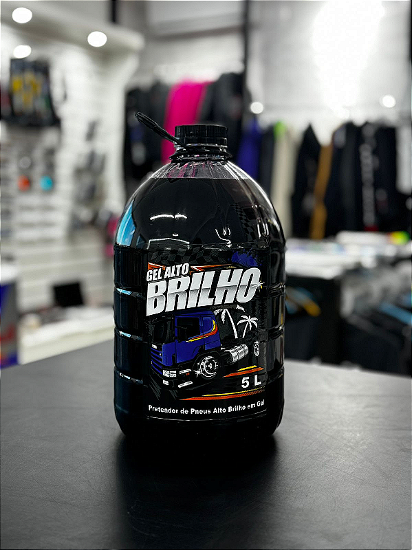 Pretinho em Gel Auto Brilho - Basso Frutas 5 L