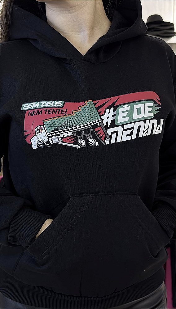 Casco de Moletom Penélope Charmosa - É de Menina