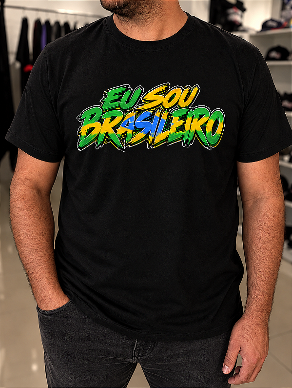 Camiseta Brasil - Pzinha Amarela