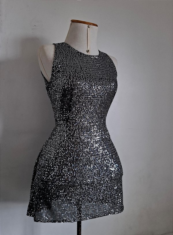Vestido Paête