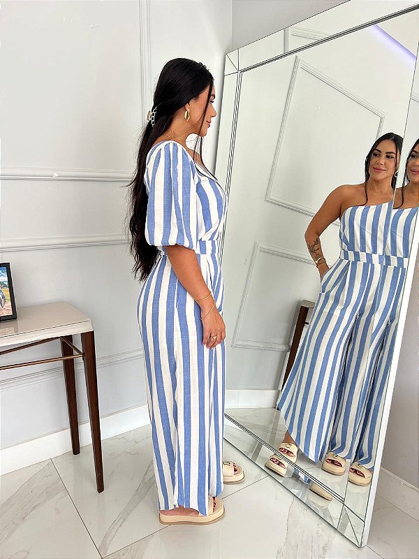 Calça assimétrica Capri