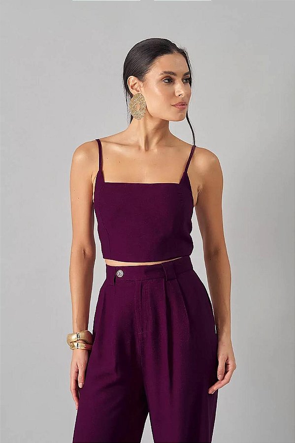 Cropped alça Pandora