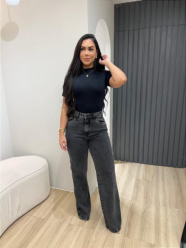 Wide Leg Black Shantal