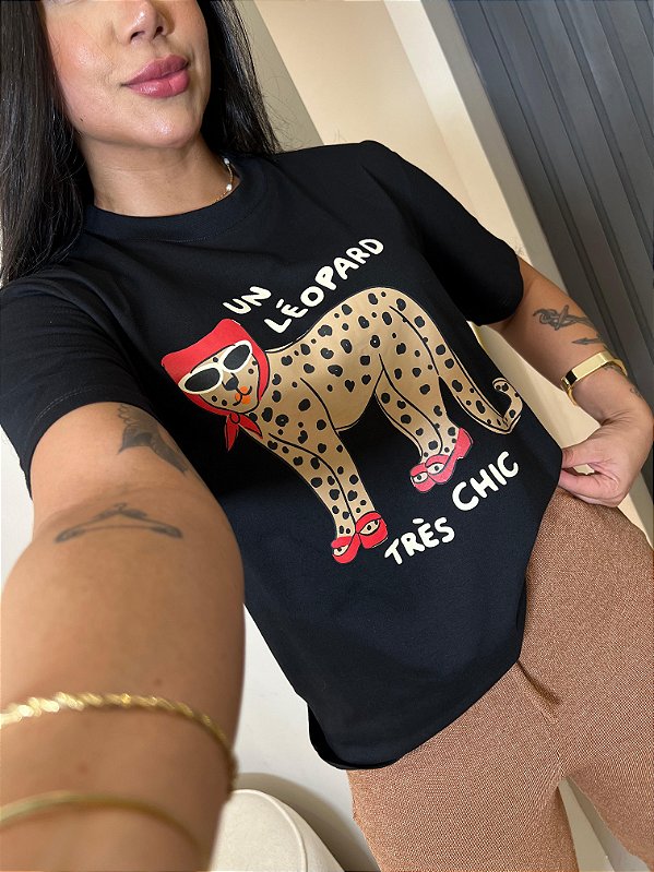 T-SHIRT LEOPARD
