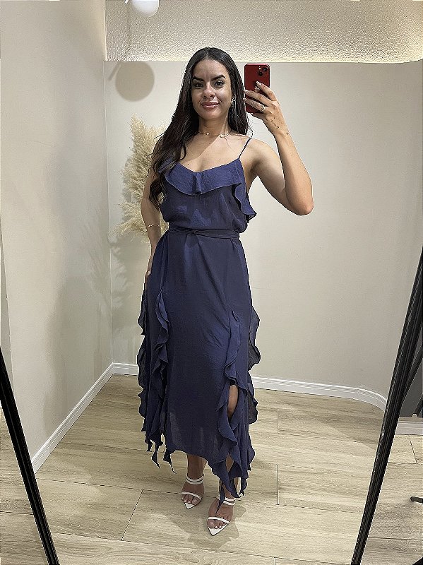 VESTIDO OLIVIA LONGUETE