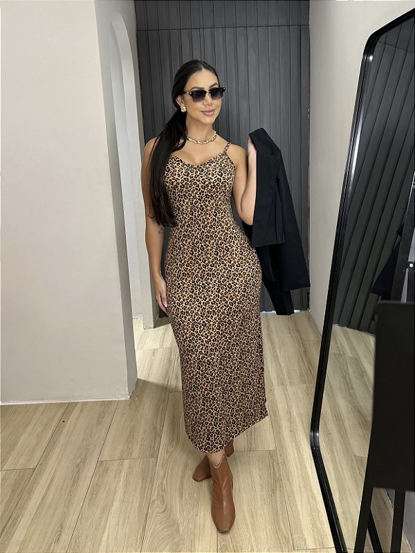 VESTIDO ANIMAL PRINT