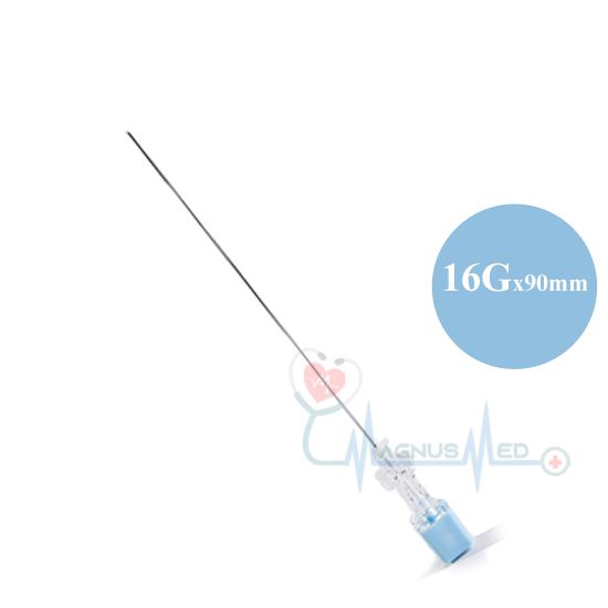 Agulha Tuohy Epidural Spinal-quincke Descartável 16gx90mm Ref. T169 - UNISIS