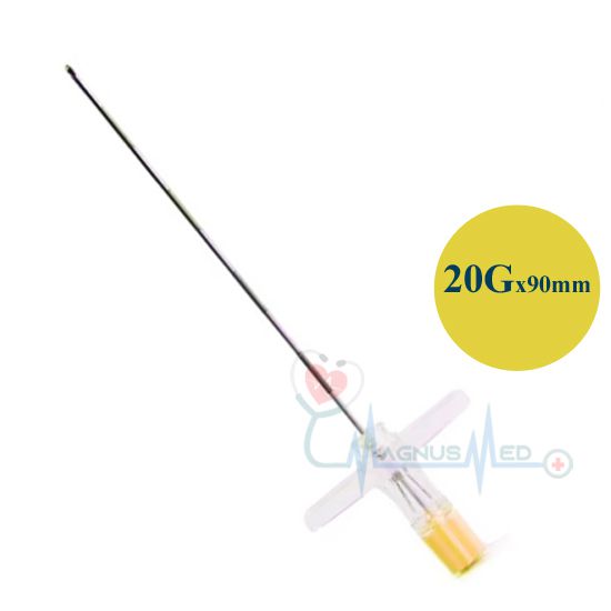 Agulha Tuohy Epidural Spinal-quincke Descartável 20gx90mm Ref. T209 - UNISIS