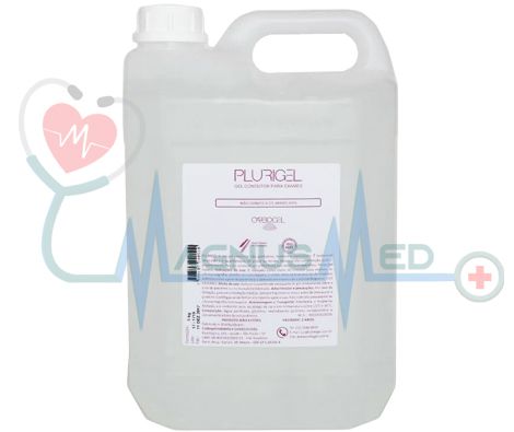 Gel Condutor para Exames ultrasson ( Plurigel ) Galão 5kg -Carbogel