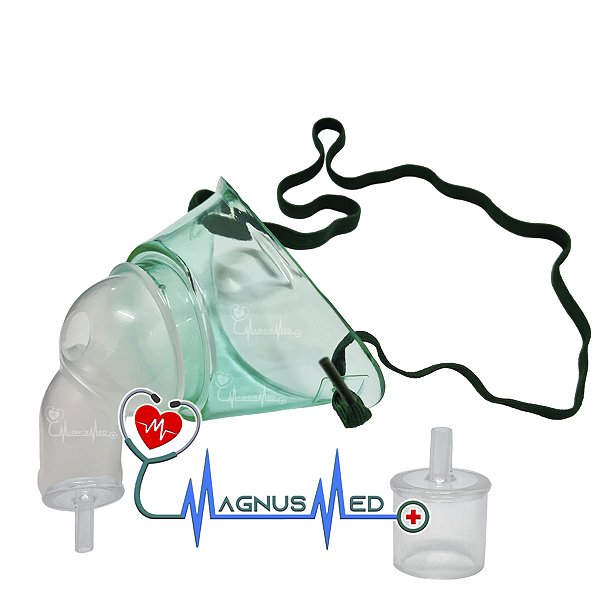 Máscara Para Traqueostomia com conector Infantil / Pediátrico