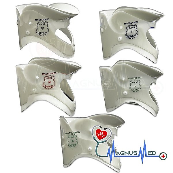 Colar Cervical Para Resgate Tipo Stifneck C/ 5 tamanhos  PP - P - M - G - GG