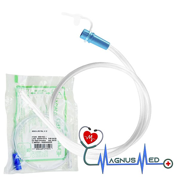 Sonda Uretral Siliconizada Numero 12 Embramed Kit