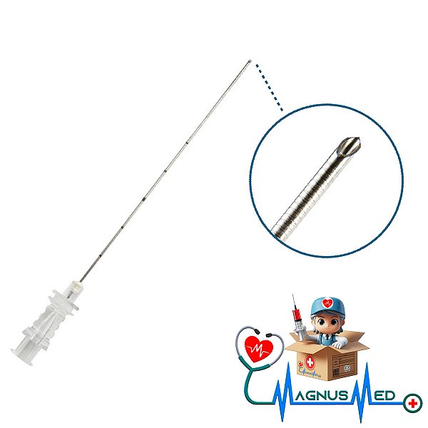Agulha para Anestesia de Plexo Braquial Back-Cut - Unisis