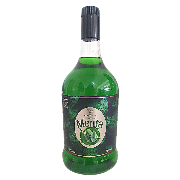 Licor Fino de Menta Alquimia 900 ml (vidro)
