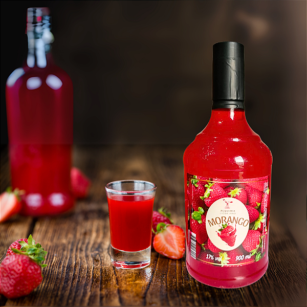 Licor Fino de Morango Alquimia 900 ml