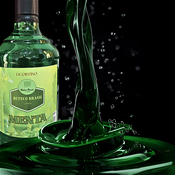 Licor Fino de Menta Buteco Brasil 880 ml