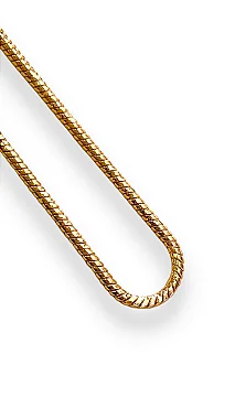 Colar Chocker Malha de Cobra- Folheado A Ouro18k
