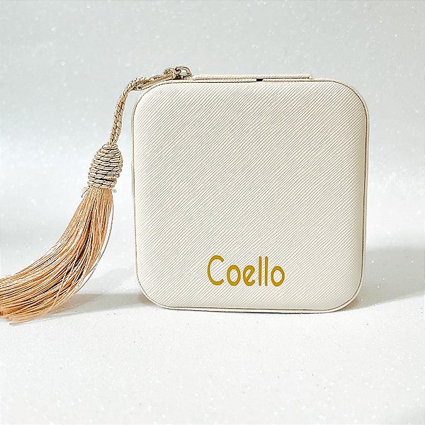 Porta  Joias Mini  Off White