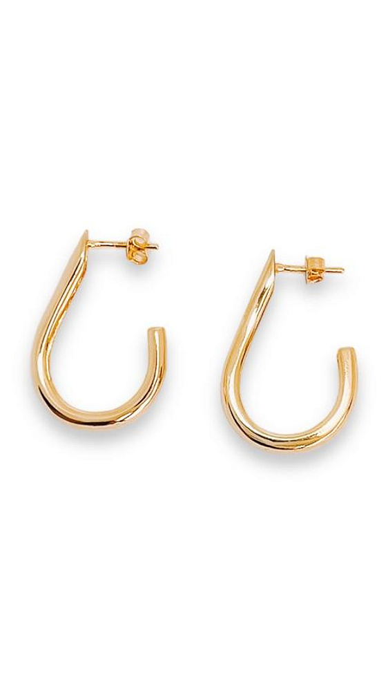 Brinco Argola Merci - Banhado Em Ouro18k