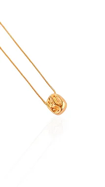 Colar Orgânico Vênus -  Banhado Em Ouro18k
