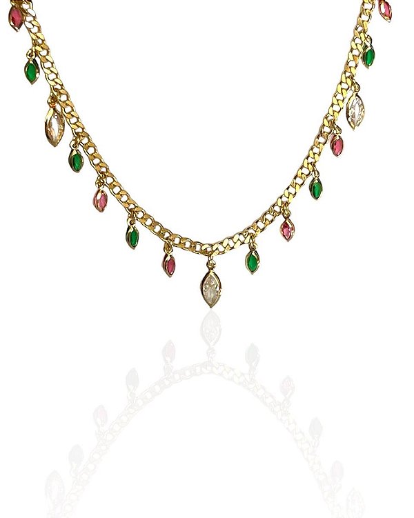 Colar Antonieta - Banhado Em Ouro18k