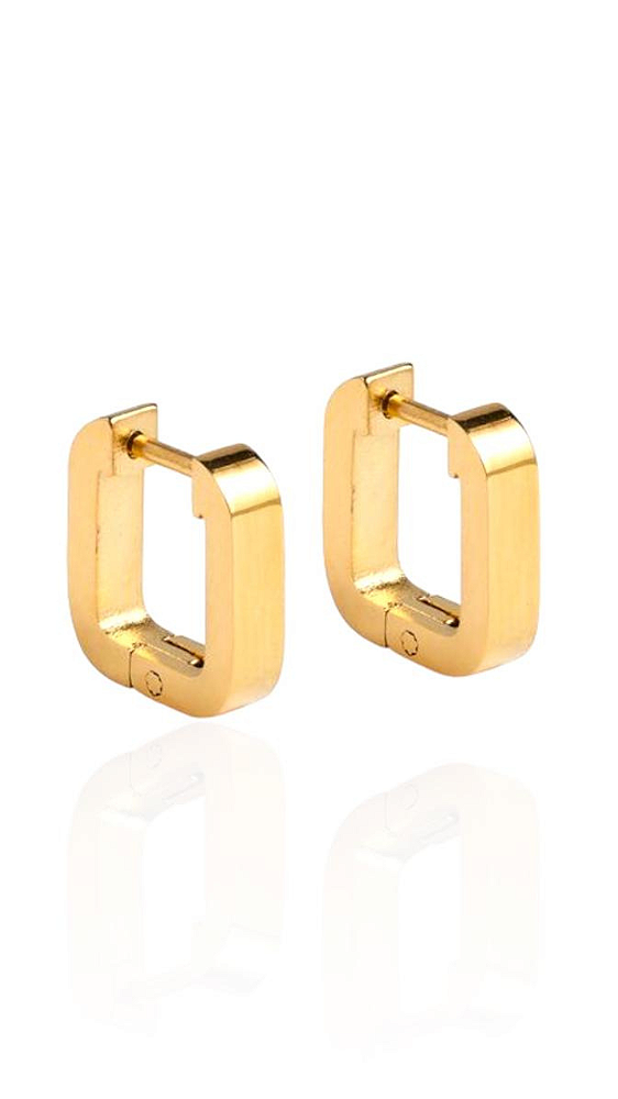 Brinco Argola Thaiguer- G - Banhado Em Ouro18k