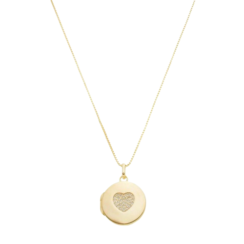 Relicário Eterna- Banhado no Ouro18k