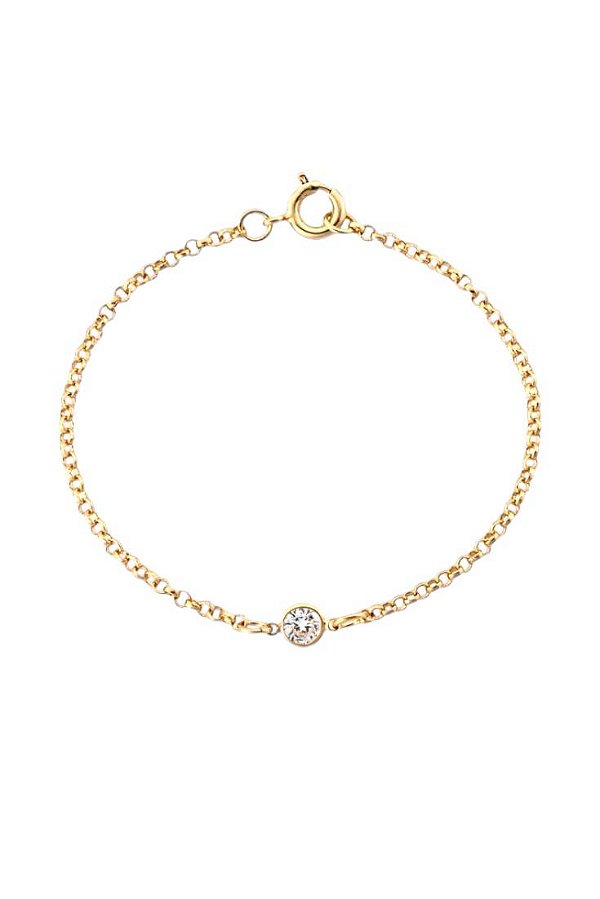 Pulseira Ponto de Luz Versa-Banhada no Ouro18k